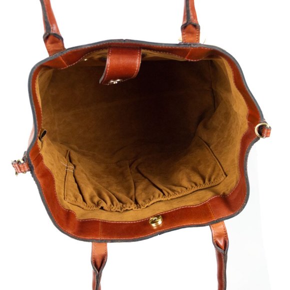 Patricia Nash Convertible Leather Mallory Tote - Picture 11 of 14